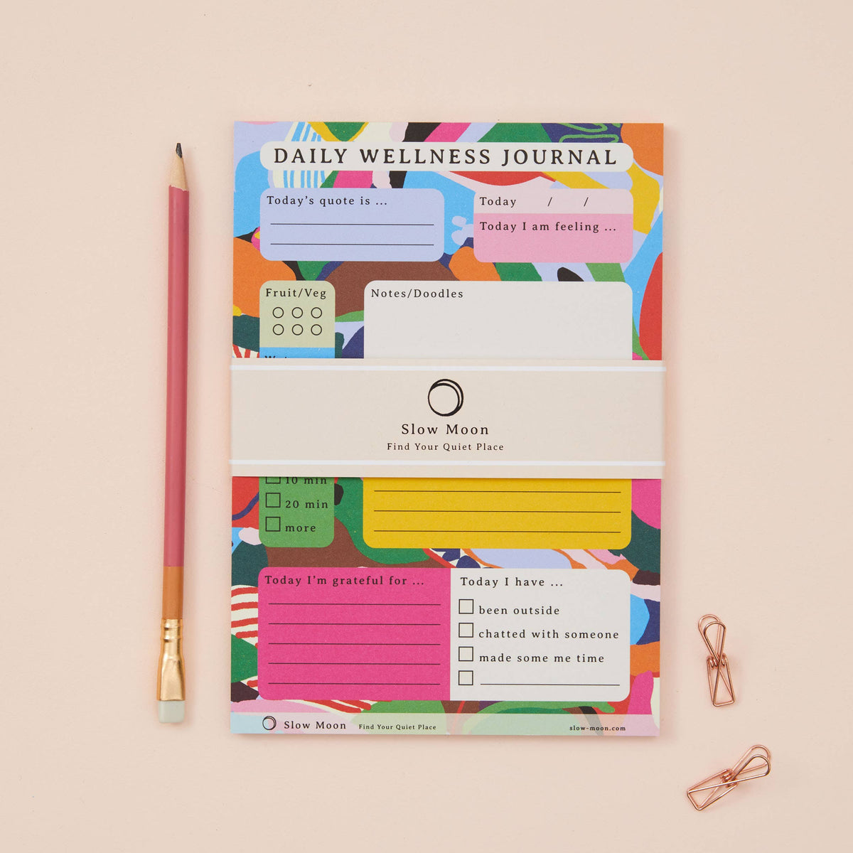 Daily Wellness Journal - A5 - BohoDreaming