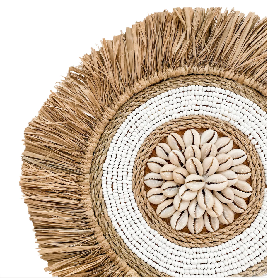 Bora Bora Juju Wall Hanging - Beaded Mini - BohoDreaming