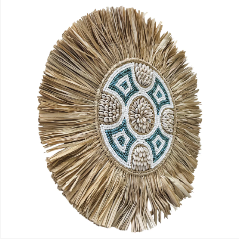 Bora Bora Juju - Turquoise & White - New - BohoDreaming