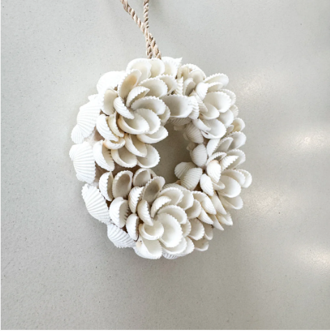 Shell Wreath Hanging Ornament - New - BohoDreaming