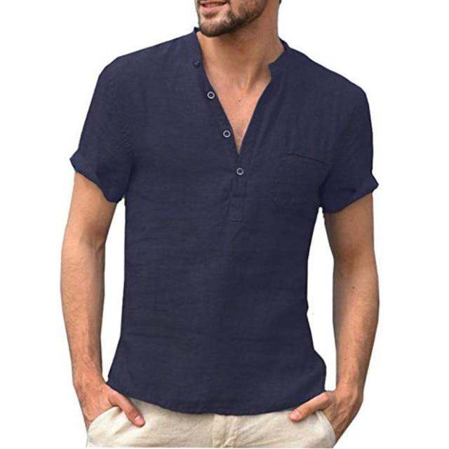 Boho Men's Casual Cotton Shirts (Plus size included) - BohoDreaming