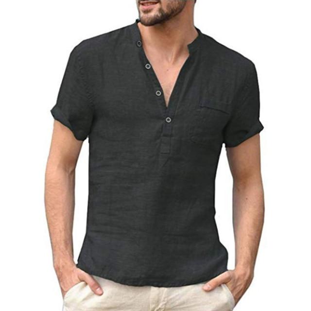 Boho Men's Casual Cotton Shirts (Plus size included) - BohoDreaming
