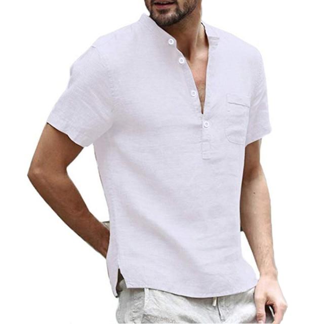 Boho Men's Casual Cotton Shirts (Plus size included) - BohoDreaming