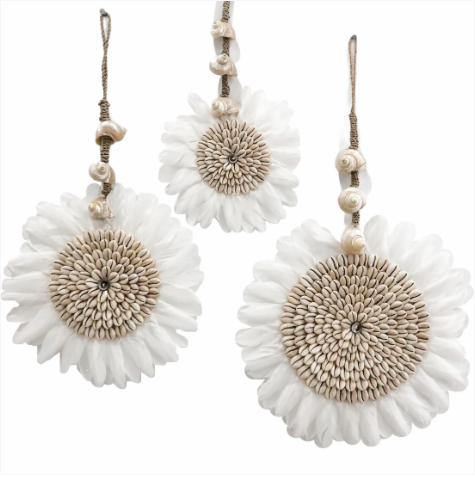 Cowrie & Feather Juju (Set of 3) - New