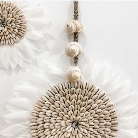 Cowrie & Feather Juju (Set of 3) - New