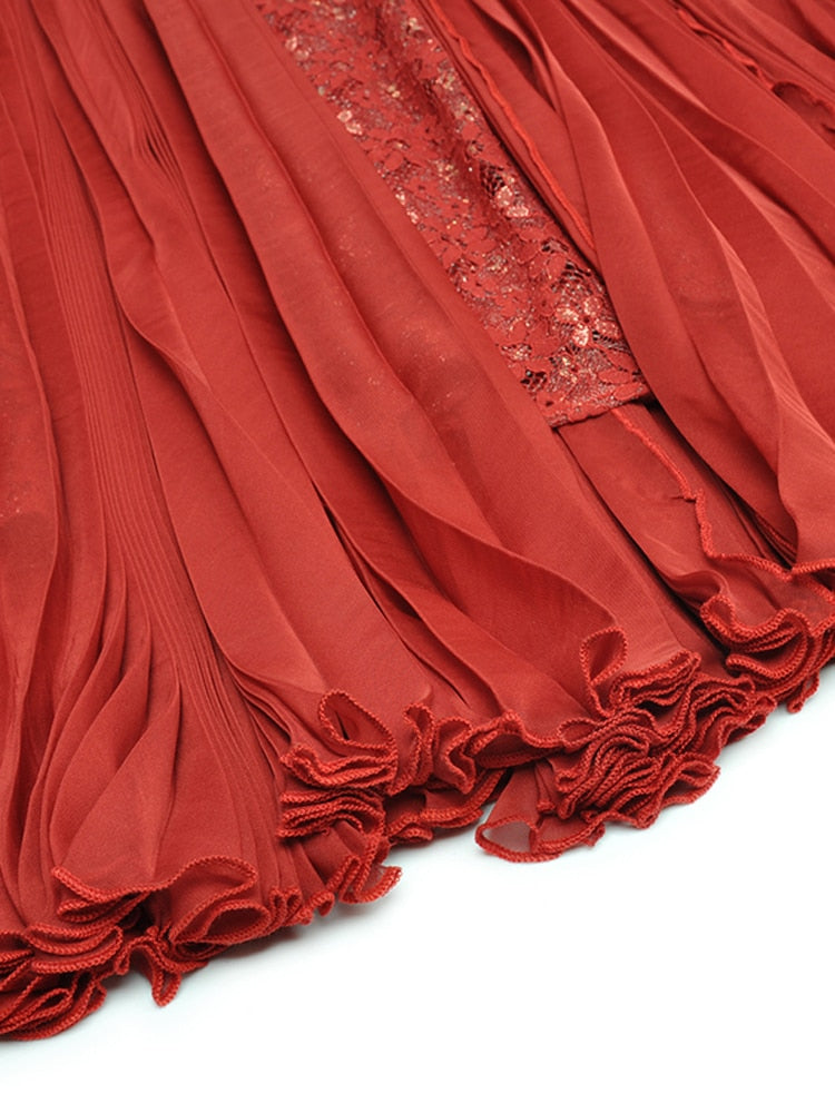 ALYSSA Designer High Quality Sequinned Vintage Long Dress - New