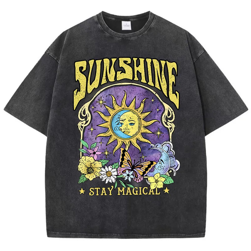 Sun Moon Boho T-Shirt