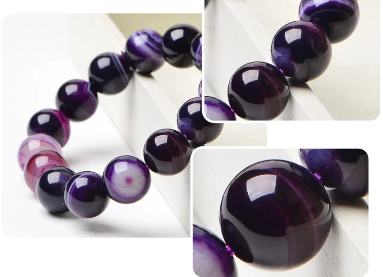 Jewellery - Purple Onyx Bracelets