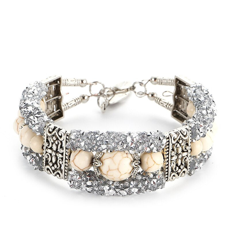 Jewellery - Stone Beads Handmade Bracelet