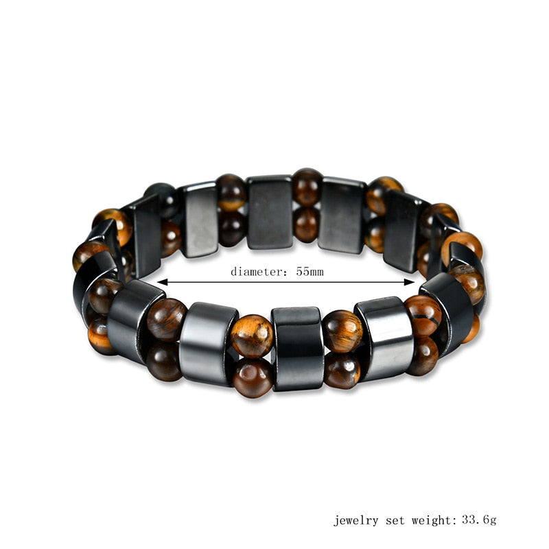 Jewellery - Double Hematite Bracelets