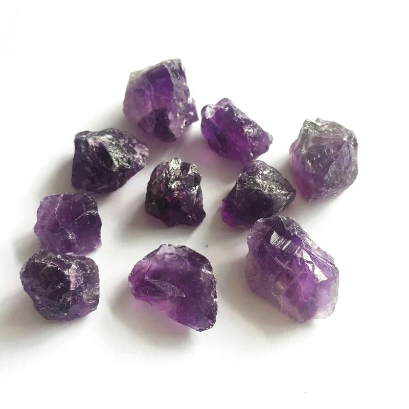 Natural Raw Amethyst Crystal (10pcs)