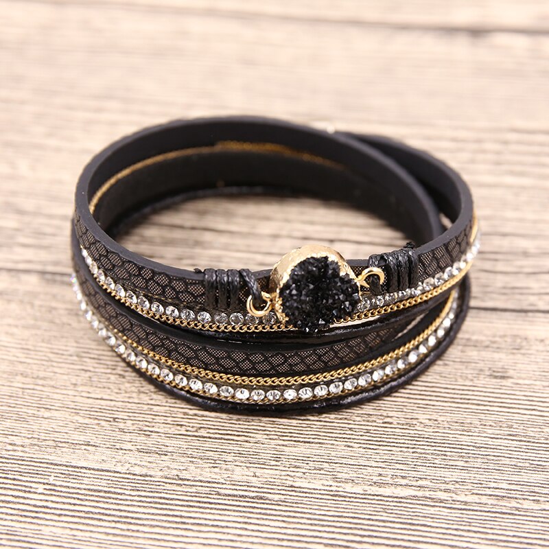 Jewellery - Leather Vintage Charm bracelets