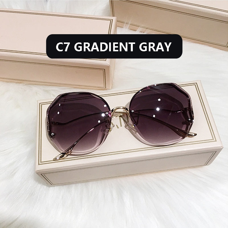 SARA - Fashion Tea Gradient Sunglasses