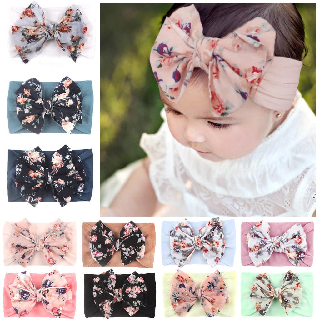 Boho Baby Floral Comfy Headbands - BohoDreaming