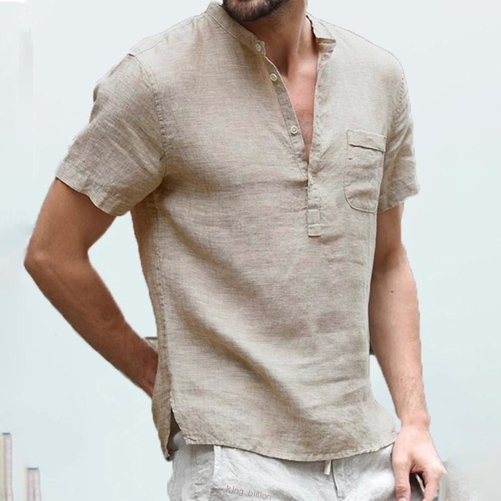Boho Men's Casual Cotton Shirts (Plus size included) - BohoDreaming