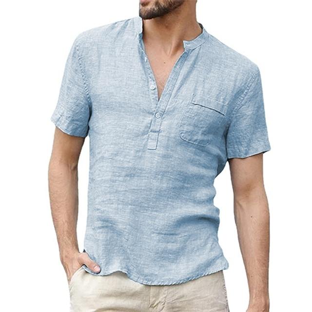 Boho Men's Casual Cotton Shirts (Plus size included) - BohoDreaming
