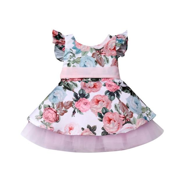 Floral Baby Girls Dress - BohoDreaming