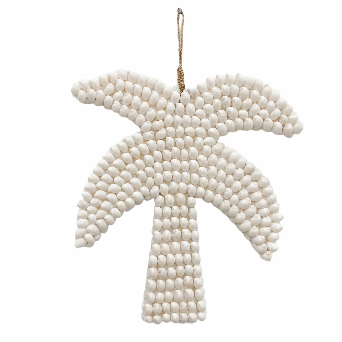Pure Palm Wall Hanging - White Shell