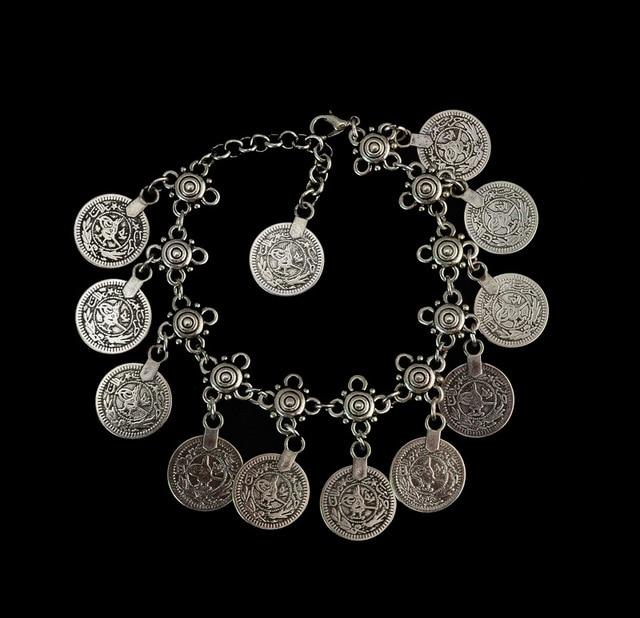 Jewellery - Bohemian Coin Drop Anklet - BohoDreaming