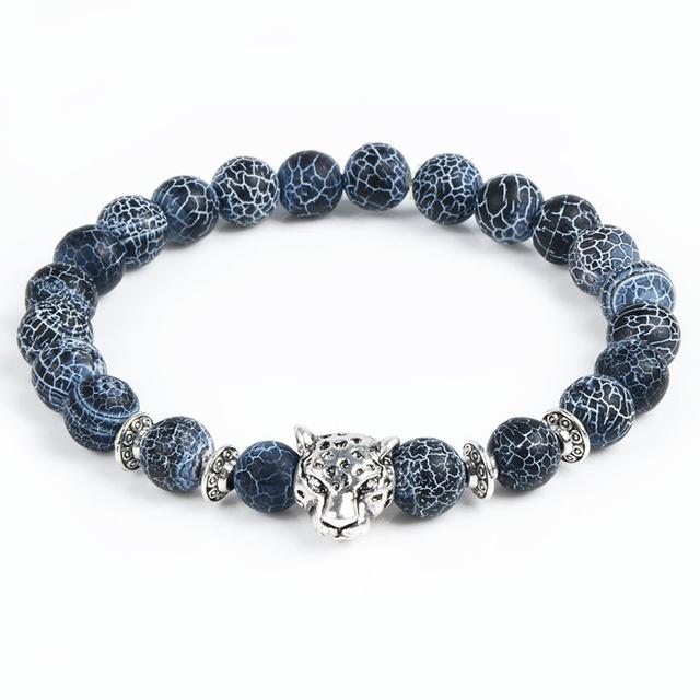 Jewellery - Owl Natural Stone Yoga Bracelet - BohoDreaming