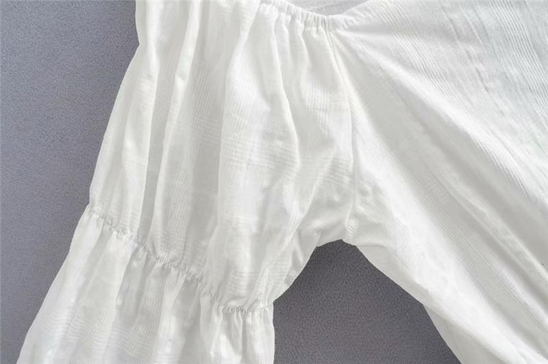 LADYBUG white bohemian blouse - BohoDreaming