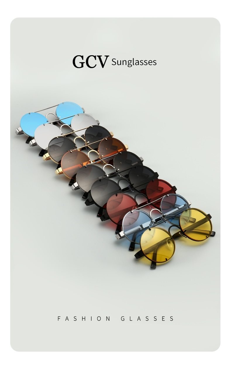 LOLA - Round Mirror Sunglasses - BohoDreaming