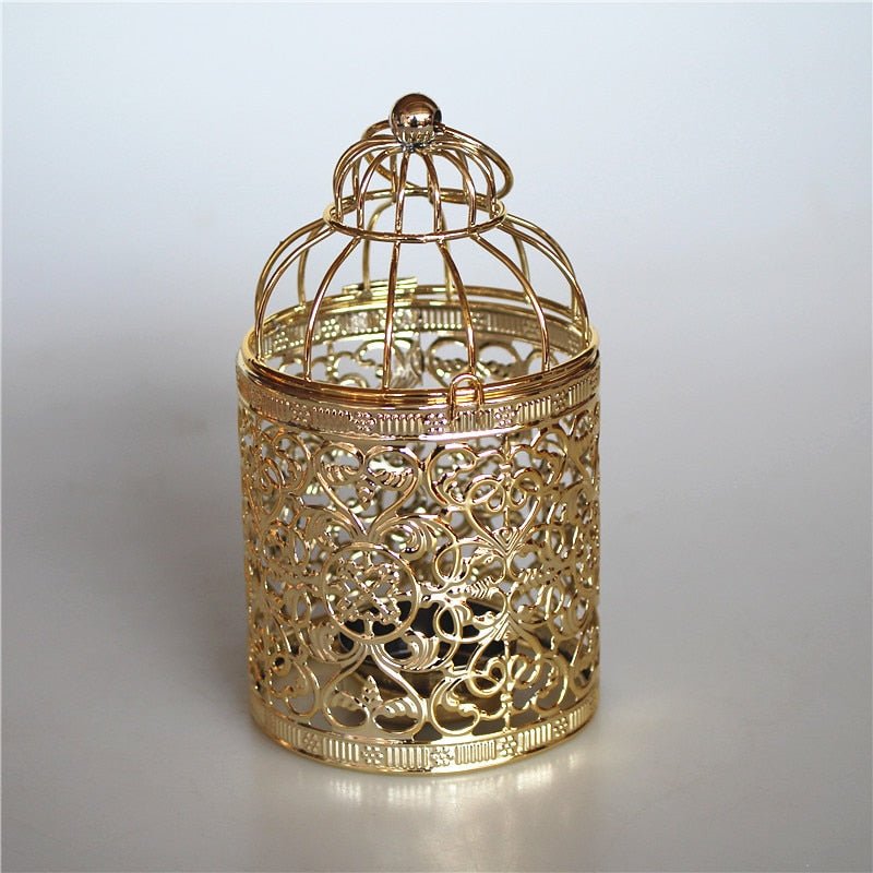 Metal Bird Cage Vintage Candle Lantern in three styles - BohoDreaming