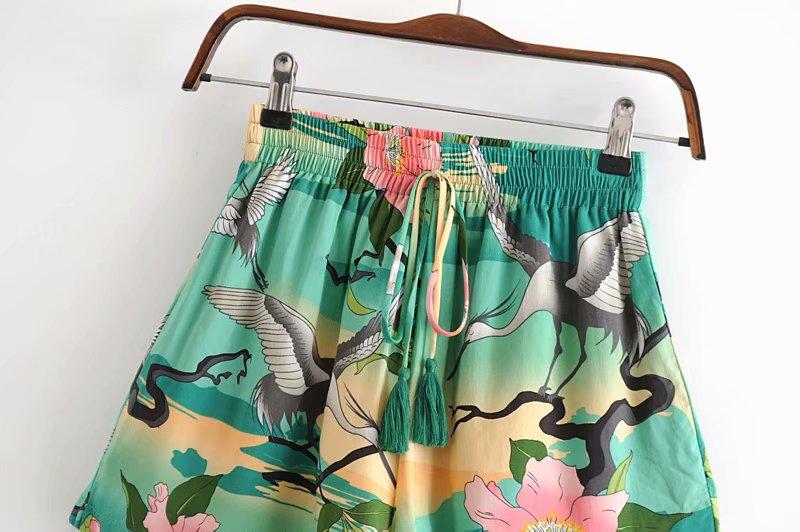 PARADISE Boho Chic Lined Shorts (also in Tropical Green) - BohoDreaming