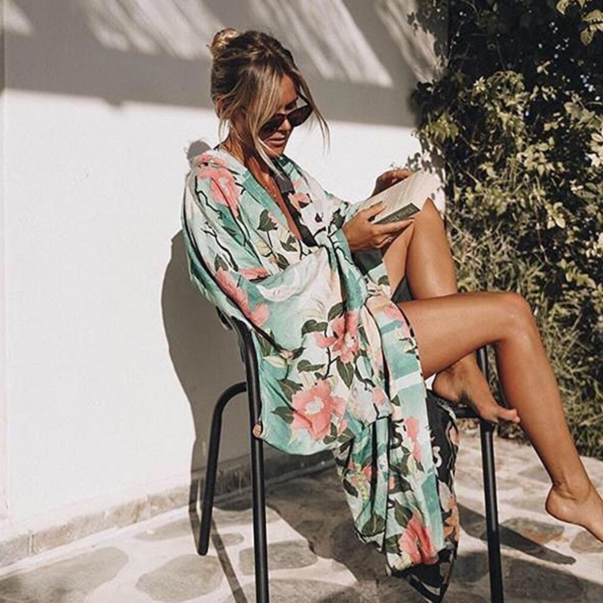 PARADISE Boho Vintage Long Kimono BohoDreaming