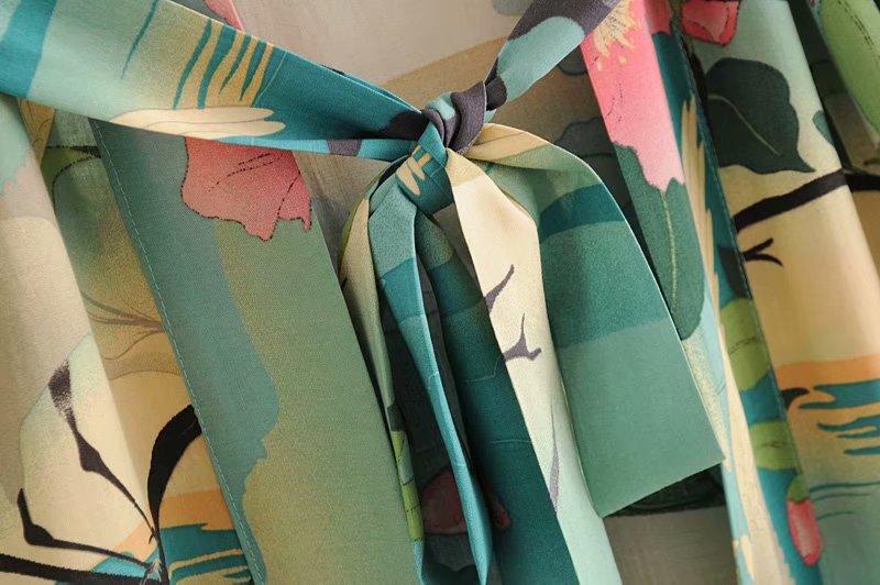 PARADISE - Boho Vintage Cotton Long Kimono - BohoDreaming