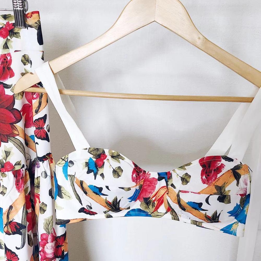 ROMANCE Floral Skirt and Top Set - BohoDreaming