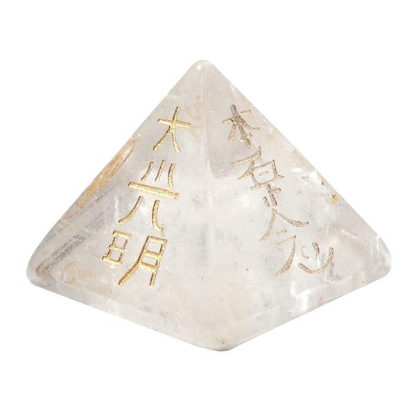 Usui Reiki Symbol Pyramid-Amethyst/Aventurine/Red Jasper Quartz Crystal - BohoDreaming